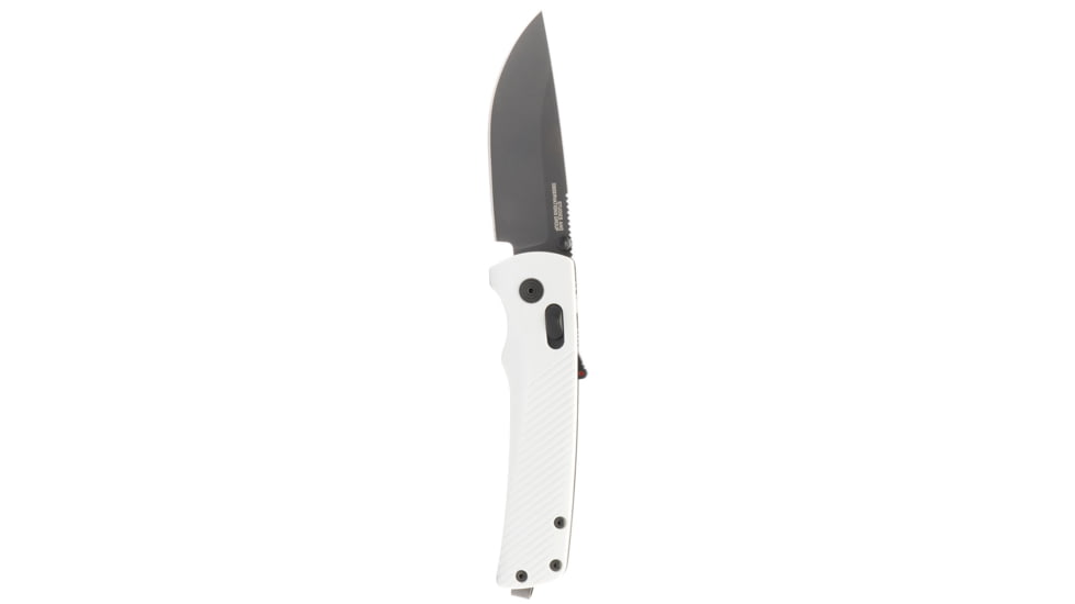 SOG Specialty Knives &amp; Tools Flash At - Concrete Assisted Opening Folding Knife, Cool Gray, 11-18-10-41
