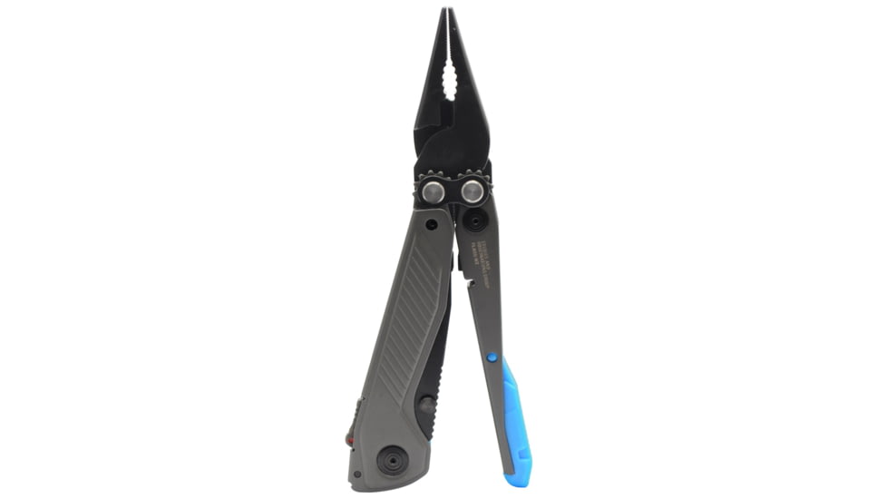SOG Specialty Knives &amp; Tools Flash Multi-Tools, Gray/Cyan, SOG-29-55-02-41
