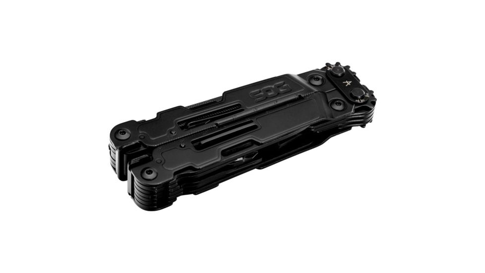 SOG Specialty Knives &amp; Tools PowerAccess Deluxe Multi-Tool, Stainless Steel Blade, Black, SOG-PA2002-CP