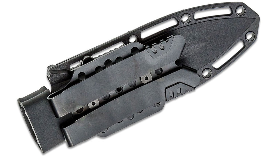 Sog Specialty Knives &amp; Tools Sog Knife Pentagon Fx Blackout 4.77 Dbl Edge Blade Blackout