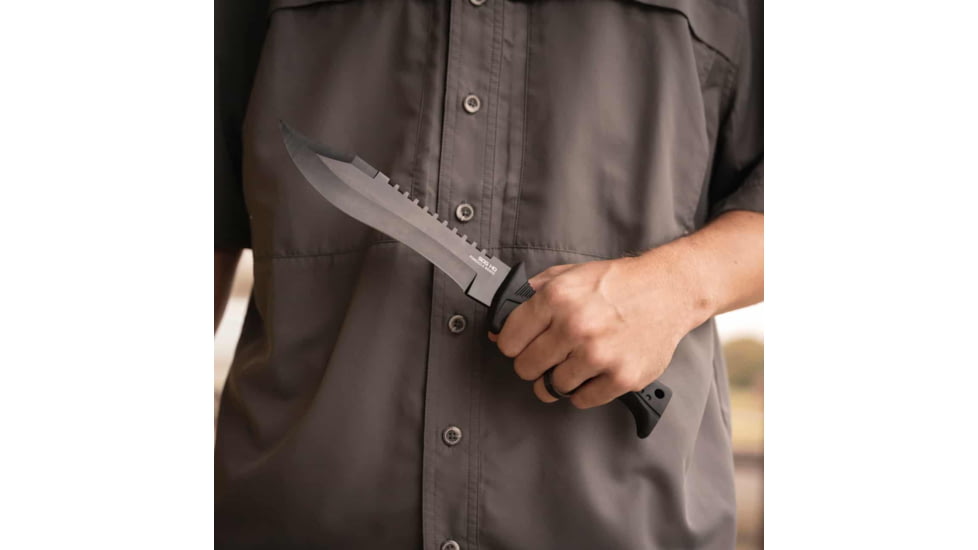 SOG Specialty Knives &amp; Tools Pinnacle Bowie Fixed Blade Knife