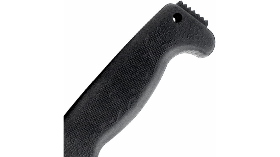 SOG Specialty Knives &amp; Tools SOGFari Machete Fixed Blade Knife, 18in, 3Cr13 Blade, Machete, Black, Kraton Handle, Black/Black, SOG-MC02-N