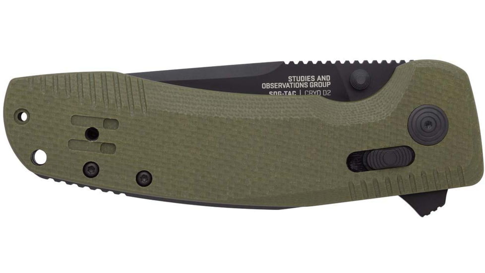 SOG Specialty Knives &amp; Tools -tac Xr Od Green - 12-38-02-41