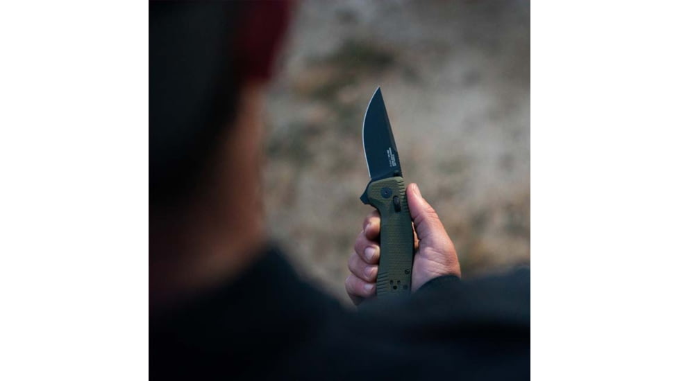 SOG Specialty Knives &amp; Tools -tac Xr Od Green - 12-38-02-41