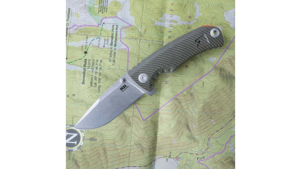 SOG Specialty Knives &amp; Tools Tellus Atk / Od + Orange - 11-06-01-43