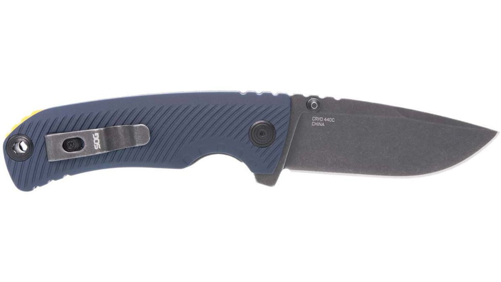 SOG Specialty Knives &amp; Tools Tellus Atk / Squid Ink + Yellow - 11-06-03-43