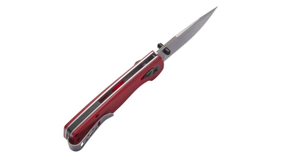 SOG Specialty Knives &amp; Tools Terminus XR Flipper 2.95in Folding Knife, G10, Crimson, Box, TM1023-BX