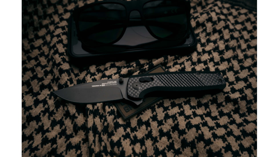 SOG Specialty Knives &amp; Tools Terminus XR LTE, Carbon + Graphite, TM1032-BX