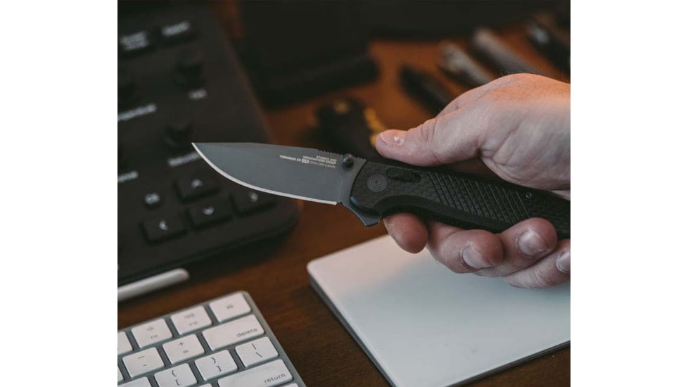 SOG Specialty Knives &amp; Tools Terminus XR LTE, Carbon + Graphite, TM1032-BX