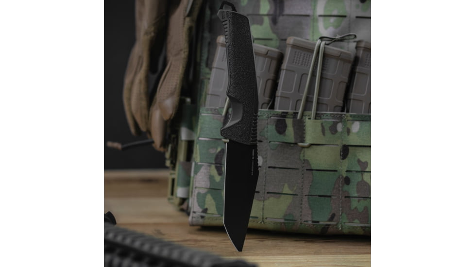SOG Specialty Knives &amp; Tools Trident Fx - Blkout - Straight Edge - 17-12-01-57