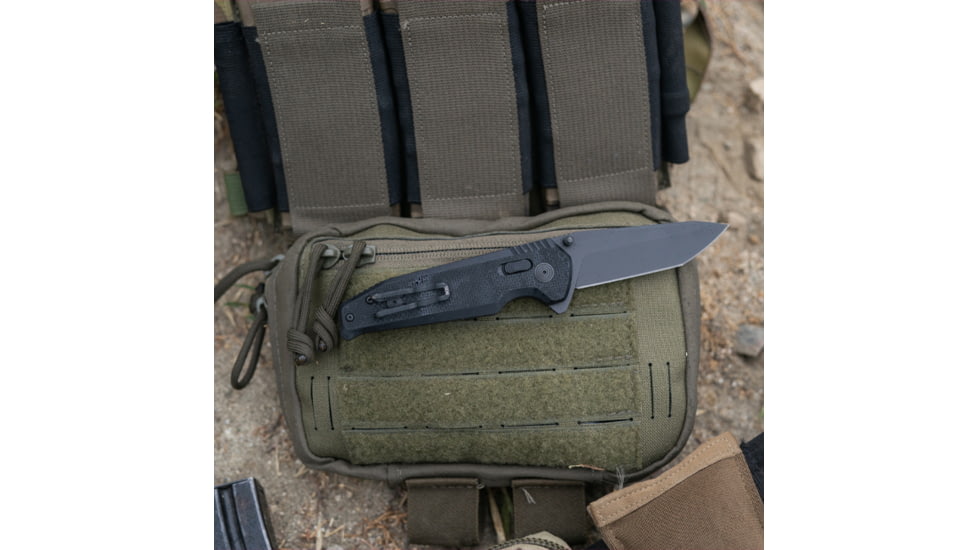 SOG Specialty Knives &amp; Tools Vision Xr - Black - Straight Edge - 12-57-01-57