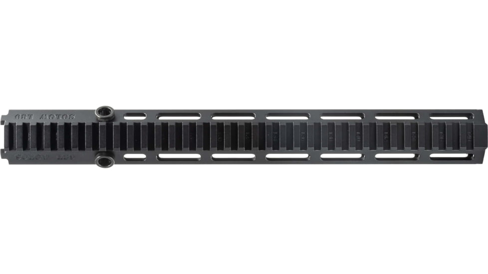 Sons of Liberty Gun Works L89 Drive Lock Rail M-LOK, 13.75in, w/ Built in Steel QD Sockets and Titanium Barrel Nut, Black, L89-13.75