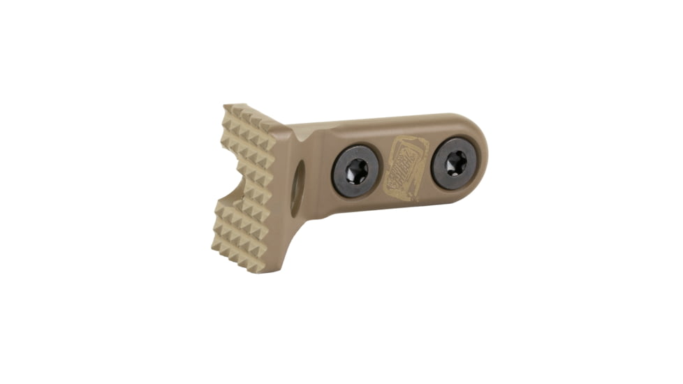 Sons of Liberty Gun Works Presscheck Steel M-LOK QD Barricade Stop, Flat Dark Earth Cerakote, Black, SOLGWBARRICADE-FDE