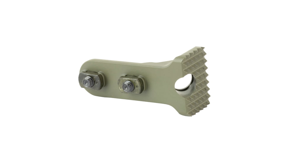Sons of Liberty Gun Works Presscheck Steel M-LOK QD Barricade Stop, Moss Cerakote, Black, SOLGWBARRICADE-MOSS