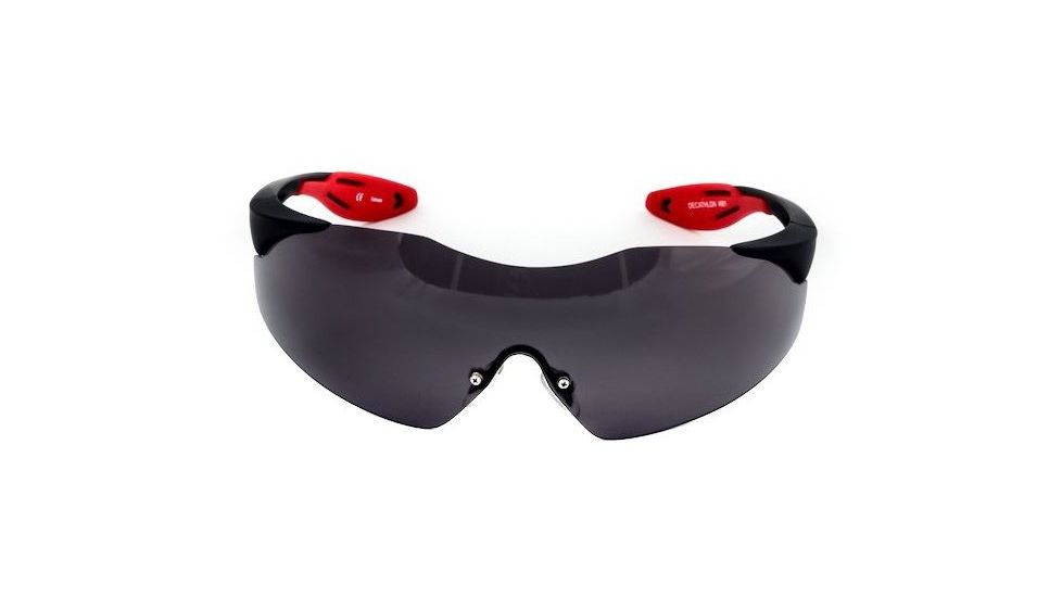 Sos Shields / Decathlon Sunglasses, Frame - Matte Black, Lens - Pc Smoke 1.8mm