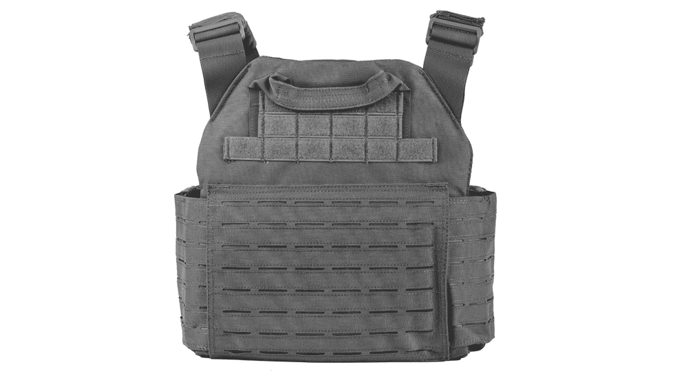 Spartan Armor Systems Achilles NIJ Certified AR550 Package, Small/Extra Large, Black, Adjustable, SA-AR550PKG-AC-BK-FC-SP