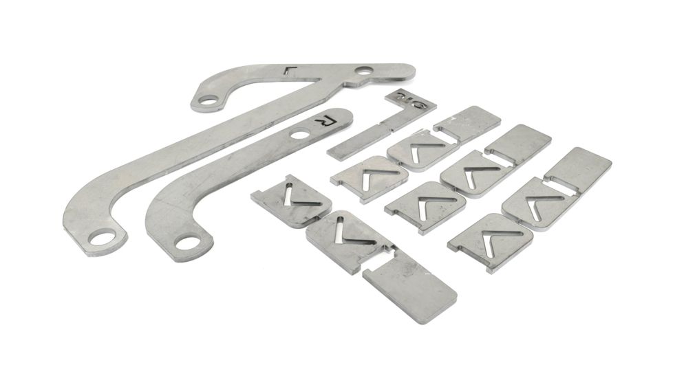 Spartan Armor Systems Diy AR500 Plate Rack 8 Inch Paddle Kit, Metal, TTM-DIYPR8