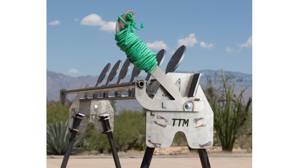 Spartan Armor Systems Diy AR500 Plate Rack 8 Inch Paddle Kit, Metal, TTM-DIYPR8