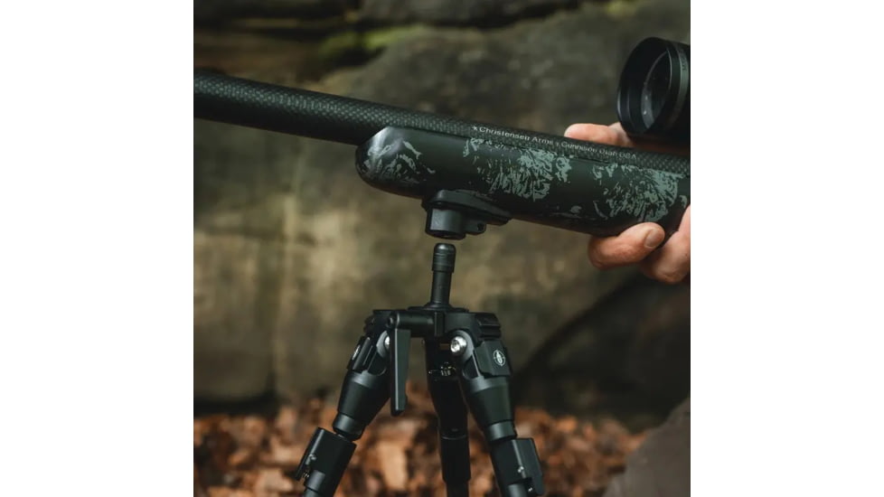 Spartan Precision Equipment Disc-Lok Spigot Hoplite Tripod, Black, SP03-039-R