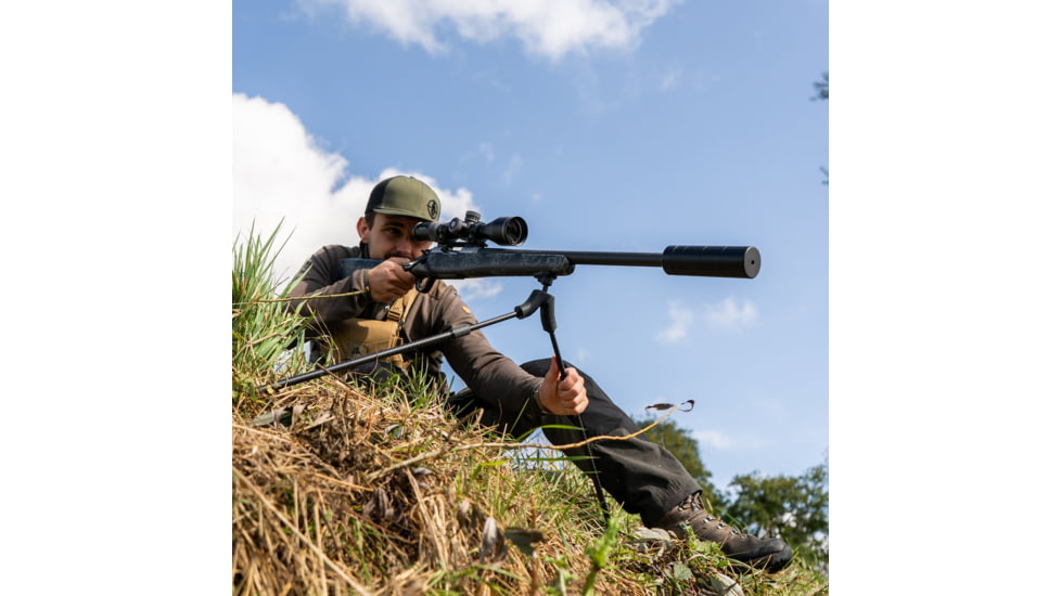 Spartan Precision Equipment Springbok Bipod, Black, SP01-042-R