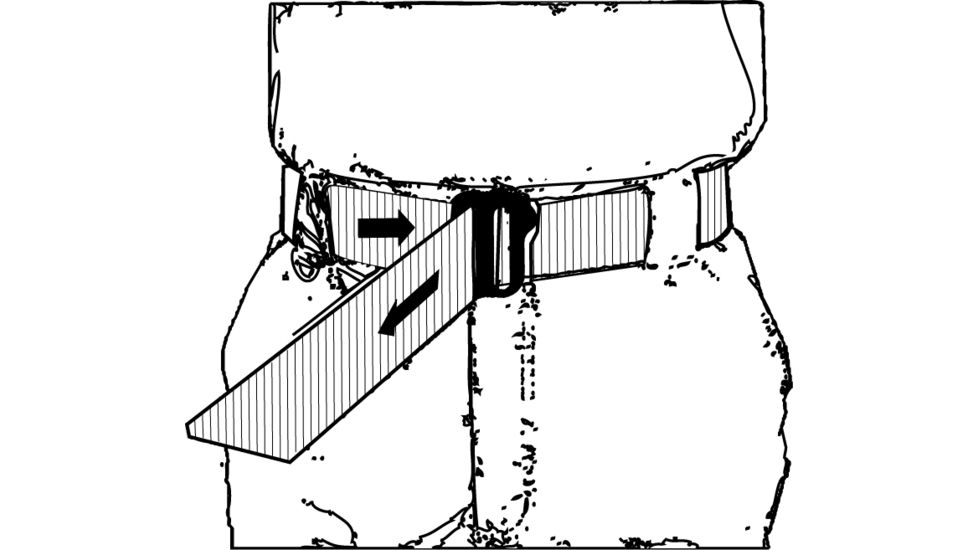 Spec-Ops Better BDU Belt (Reg.), 1.75 BK - Black