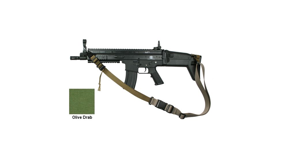 Specter Gear 2 Point Tactical Sling, FN SCAR, Ambidextrous w/ ERB,OD Green 727 OD-ERB