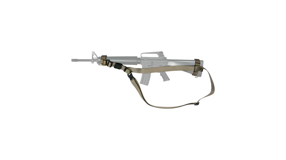Specter Gear 2 Point Tactical Sling w/ERB, Armed Forces Package - Fits M-16A2/M-4 - Coyote