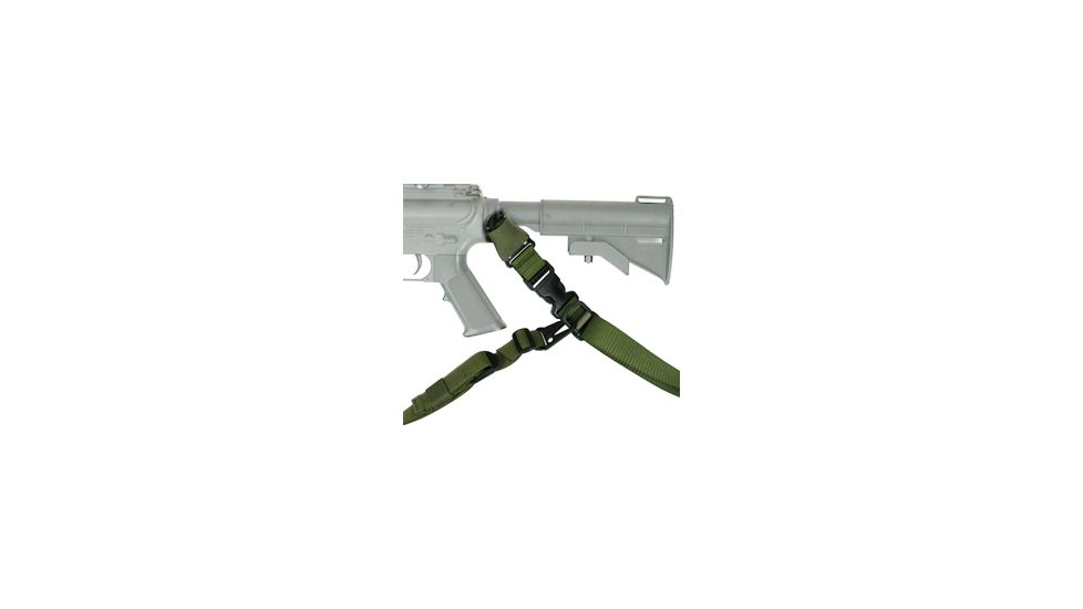 Specter Gear CCS Convertible 1 or 2 Point Tactical Sling, Steel Hook Attachment Version, Olive Drab, 842 OD-ERB