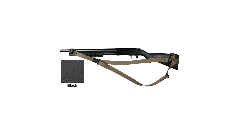 Specter Gear CQB Sling, Mossberg 500 w/ Hogue 12in LOP Stock, Ambidextrous - Black 756 BLK