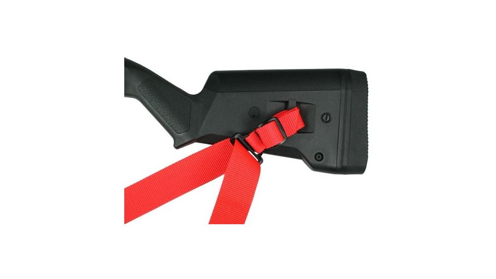 Specter Gear Less Lethal Munitions Shotgun SOP 3 Point Tactical Sling, w/ Emergency Release Buckle, Orange 881 LLO-ERB