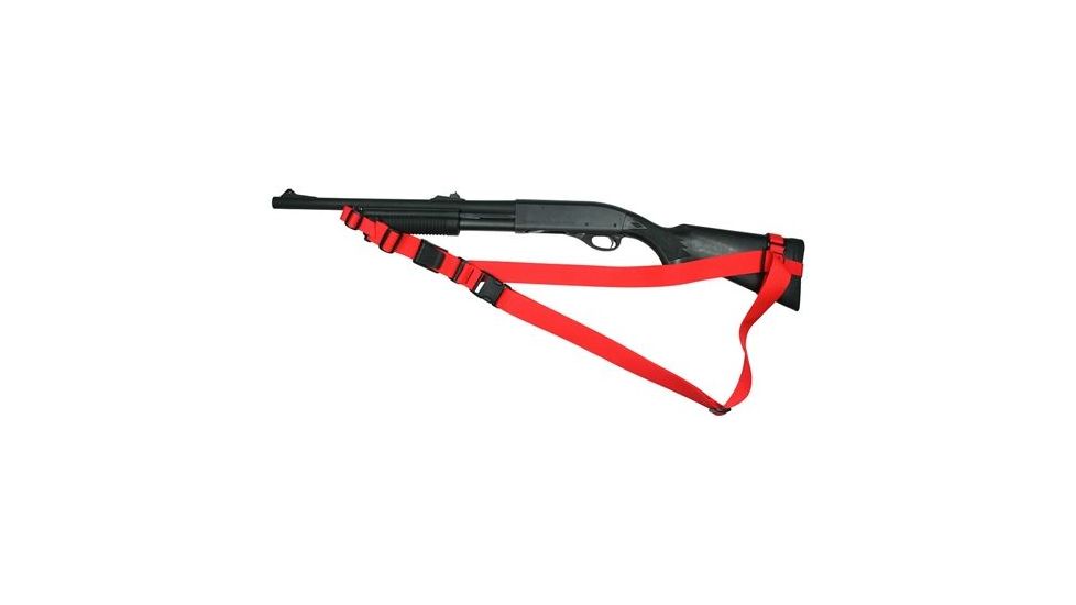 Specter Gear Less Lethal Munitions Shotgun SOP 3 Point Tactical Sling, w/ Emergency Release Buckle, Orange 881 LLO-ERB