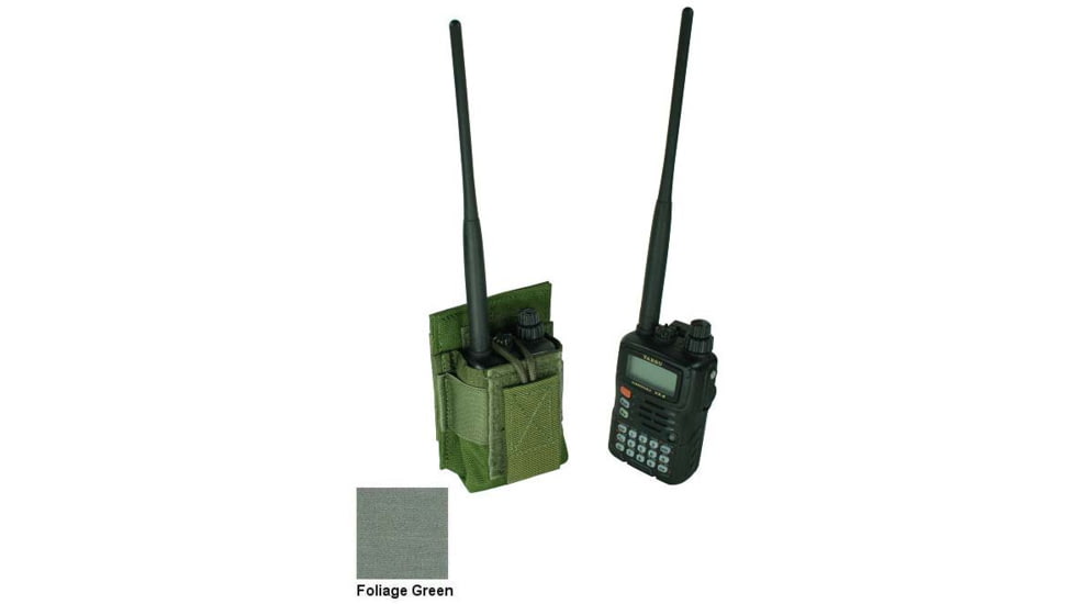 Specter Gear MOLLE Radio Pouch, fits Yaesu VX-6, Foliage Green, 1202 FG