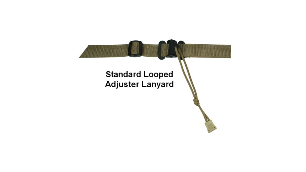 Specter Gear Raider 2 Point Tactical Sling, Armed Forces Deployment Package AFDP, Braided Lanyard, Emergency Release, Olive Drab Green, 563 OD-ERB-BL