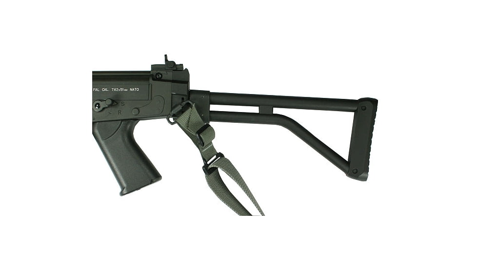 Specter Gear Raider 2 Point Tactical Sling, FN FAL, folding stock, Standard Lanyard, Emergency Release, Coyote Tan, 1035 COY-ERB