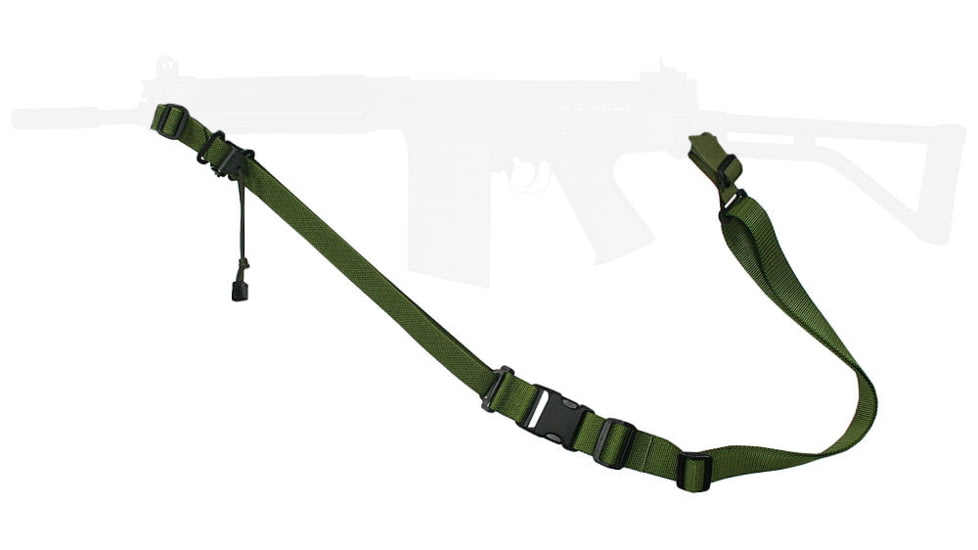 Specter Gear Raider 2 Point Tactical Sling, FN FAL, folding stock, Standard Lanyard, Emergency Release, Coyote Tan, 1035 COY-ERB