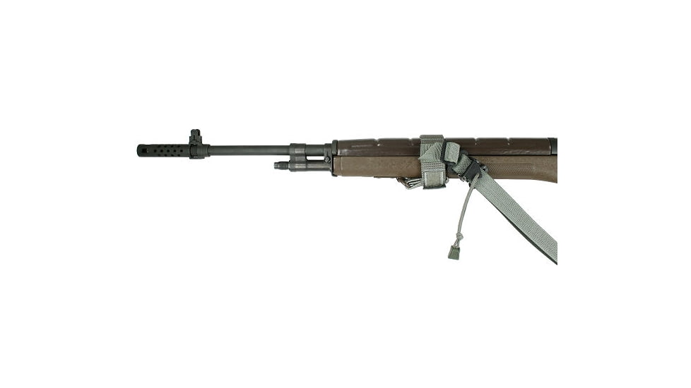 Specter Gear Raider 2 Point Tactical Sling, M-14 / M1A, standard fixed stock, Braided Lanyard, Emergency Release, Coyote Tan, 545 COY-ERB-BL