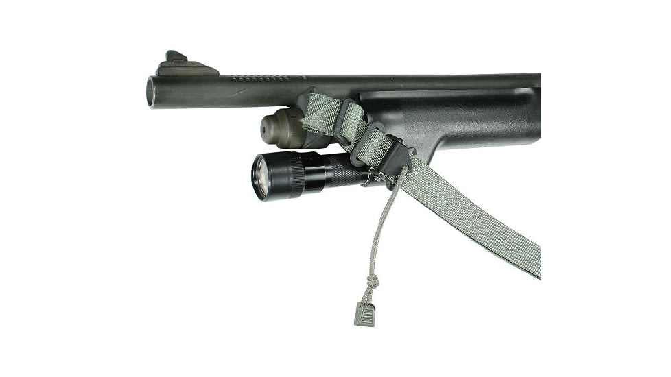 Specter Gear Raider 2 Point Tactical Sling, Mossberg 590 / 590A1 / 590A1, With Magpul SGA Stock, Braided Lanyard, Emergency Release, Olive Drab Green, 779 OD-ERB-BL