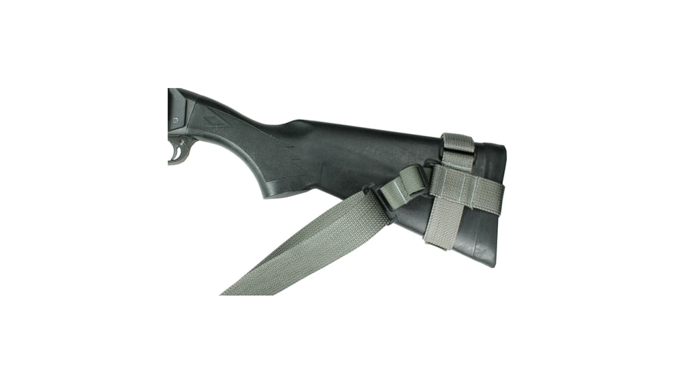Specter Gear Raider 2 Point Tactical Sling, Remington 870 &amp; 11/87, standard fixed stock, Braided Lanyard, Emergency Release, Olive Drab Green, 538 OD-ERB-BL