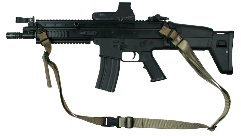 Specter Gear Raptor 2 Point Tactical Sling, FN SCAR, Emergency Release, Black, 971 BLK-ERB