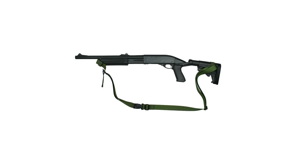 Specter Gear Raptor 2 Point Tactical Sling for Remington 870/1187 w/M4 type Collapsible Stock, Black 956 BLK-ERB
