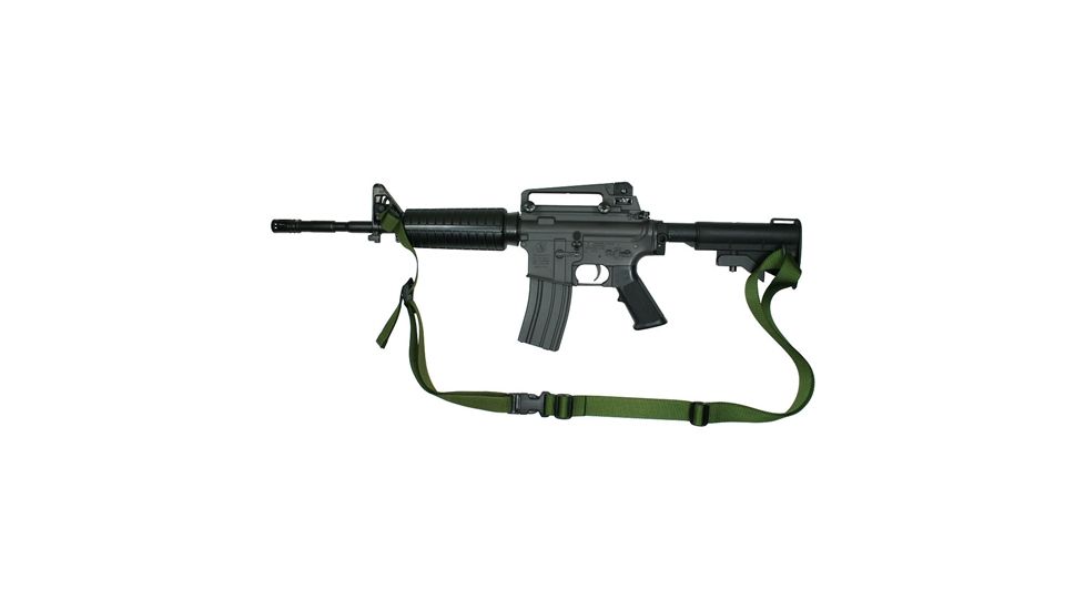 Specter Gear Raptor 2 Point Tactical Sling, Universal Fit w/QD Swivel, Black 931 BLK-ERB