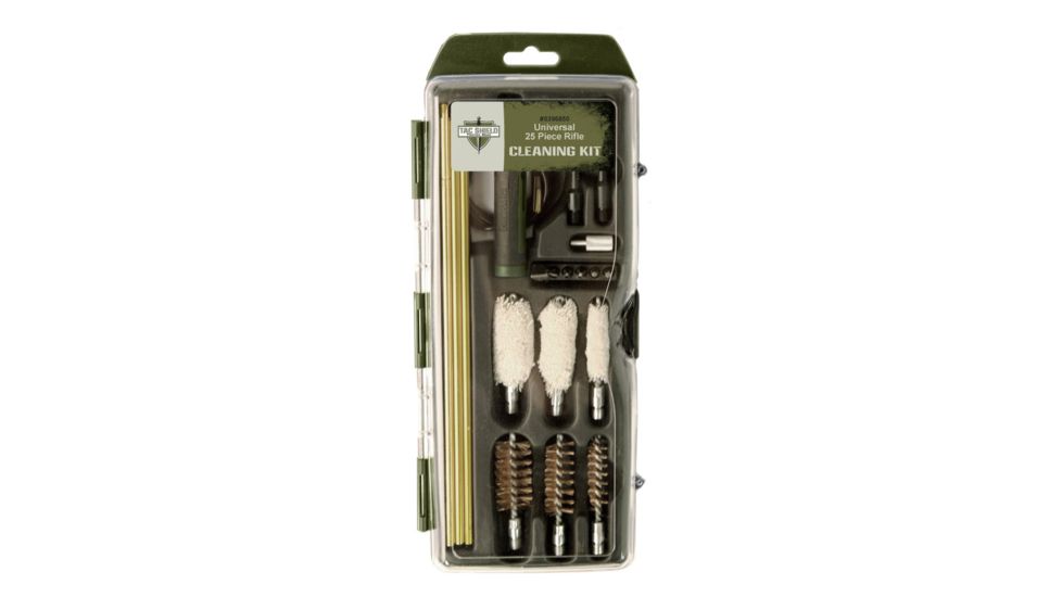 Sport Ridge Universal Rifle Cleaning Kit with Brass Rods, 25 Piece, 396850