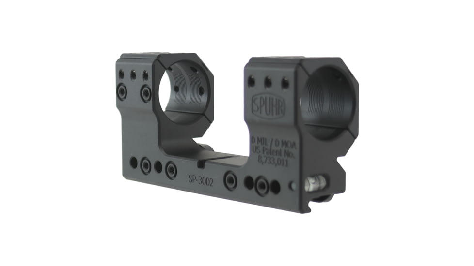 Spuhr 30mm Rifle Scope Mount, 38mm, Black, SP-3002M