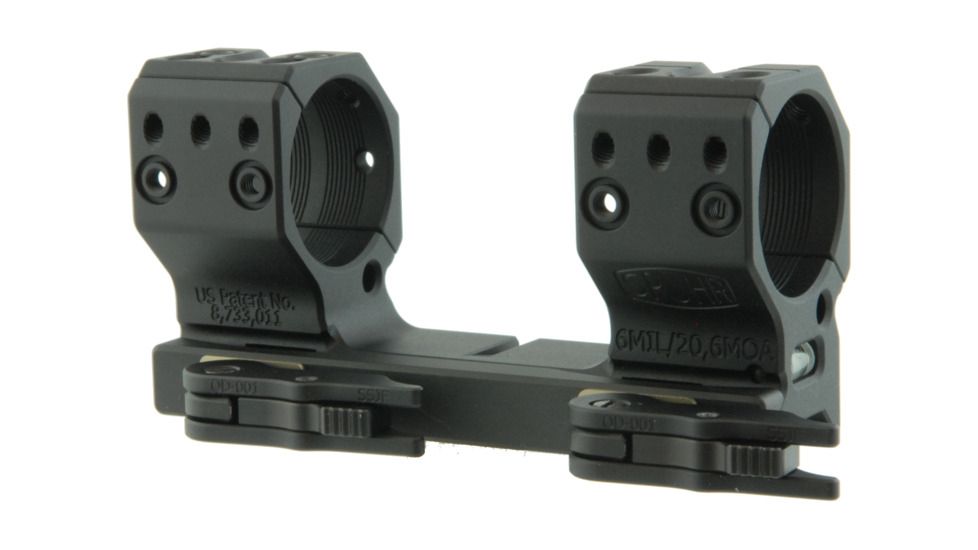 Spuhr 34mm QDP Rifle Scope Mount, Black, Height- 38mm/1.5in 1006871