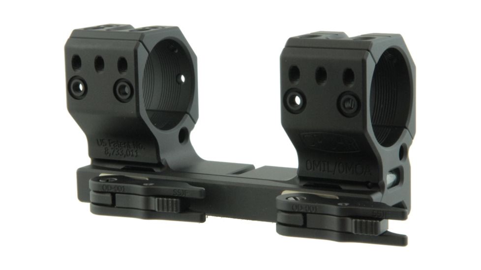Spuhr 34mm QDP Rifle Scope Mount, Black, Height- 38mm/1.5in 1009464
