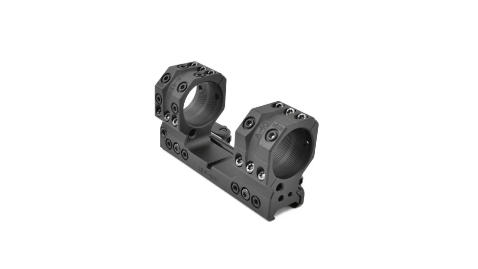 Spuhr 34mm QDP Rifle Scope Mount, Black, Height- 38mm/1.5in, QDP-4602