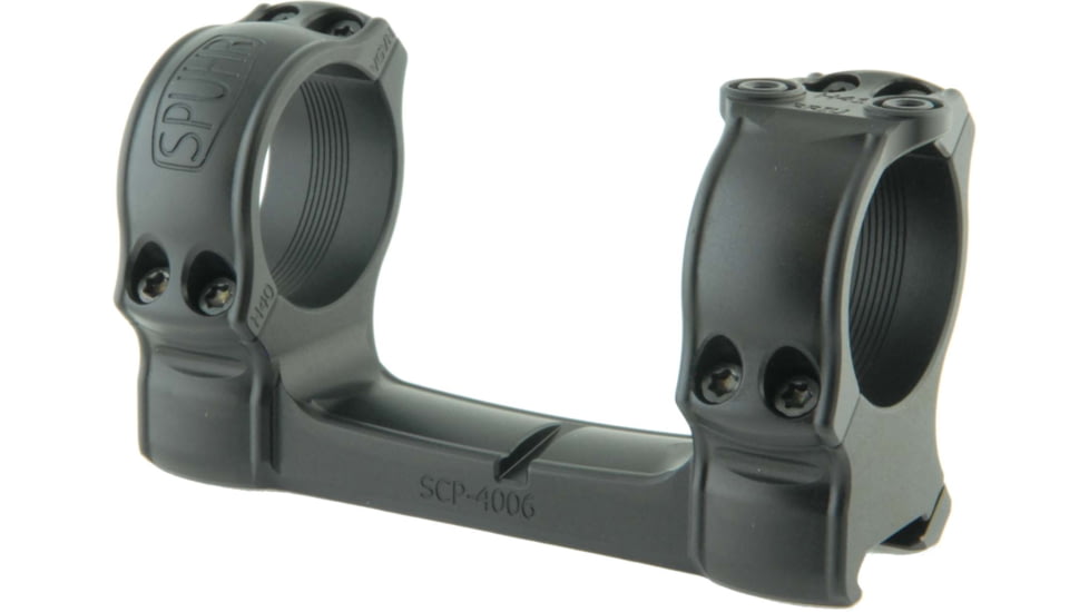 Spuhr Hunting RS Mount, 34MM 0 MIL/0 MOA, H-34 mm/1.35 L-118 mm/4.65, Black, SCP-4006