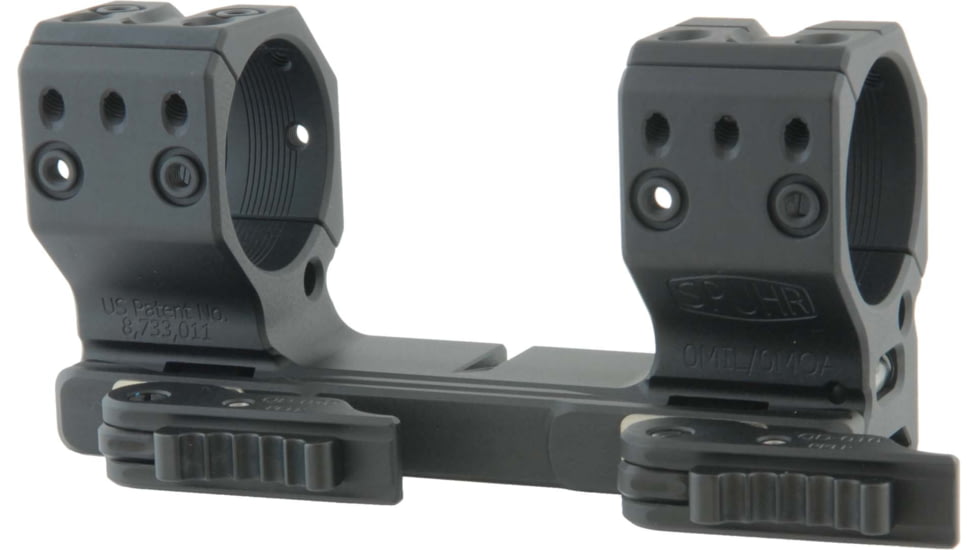 Spuhr QDP Rifle Scope Mount 38MM, Black, QDP-5002