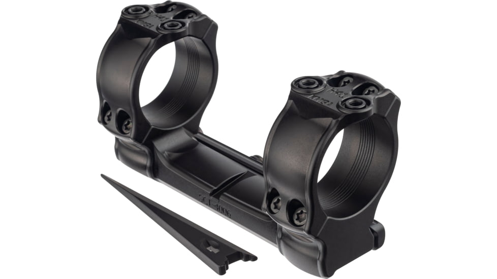 Spuhr Sako TRG &amp; Tikka T3/TX Interface Mount, 0 MOA, Dia 34mm, H 34mm, Black, SCT-4006D