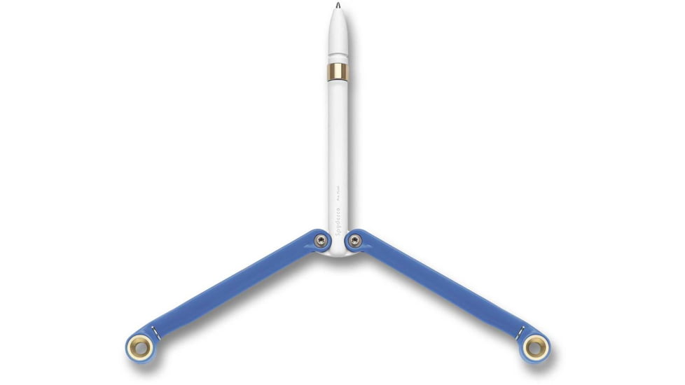 Spyderco BaliYo Butterfly Pen, Blue/White, YUS107